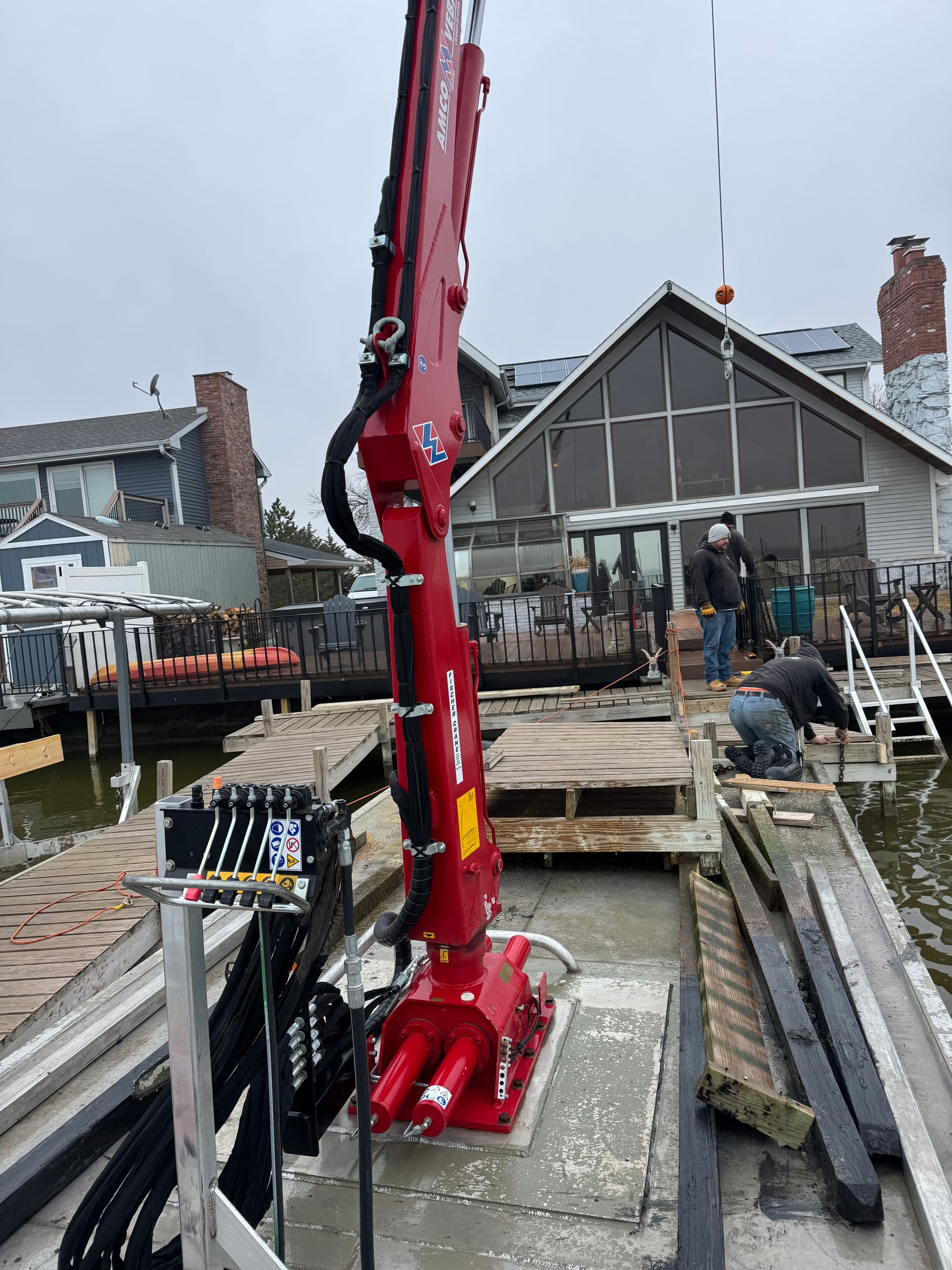 Gallery photos for Modern Dock Installation in Lincoln: Image #3