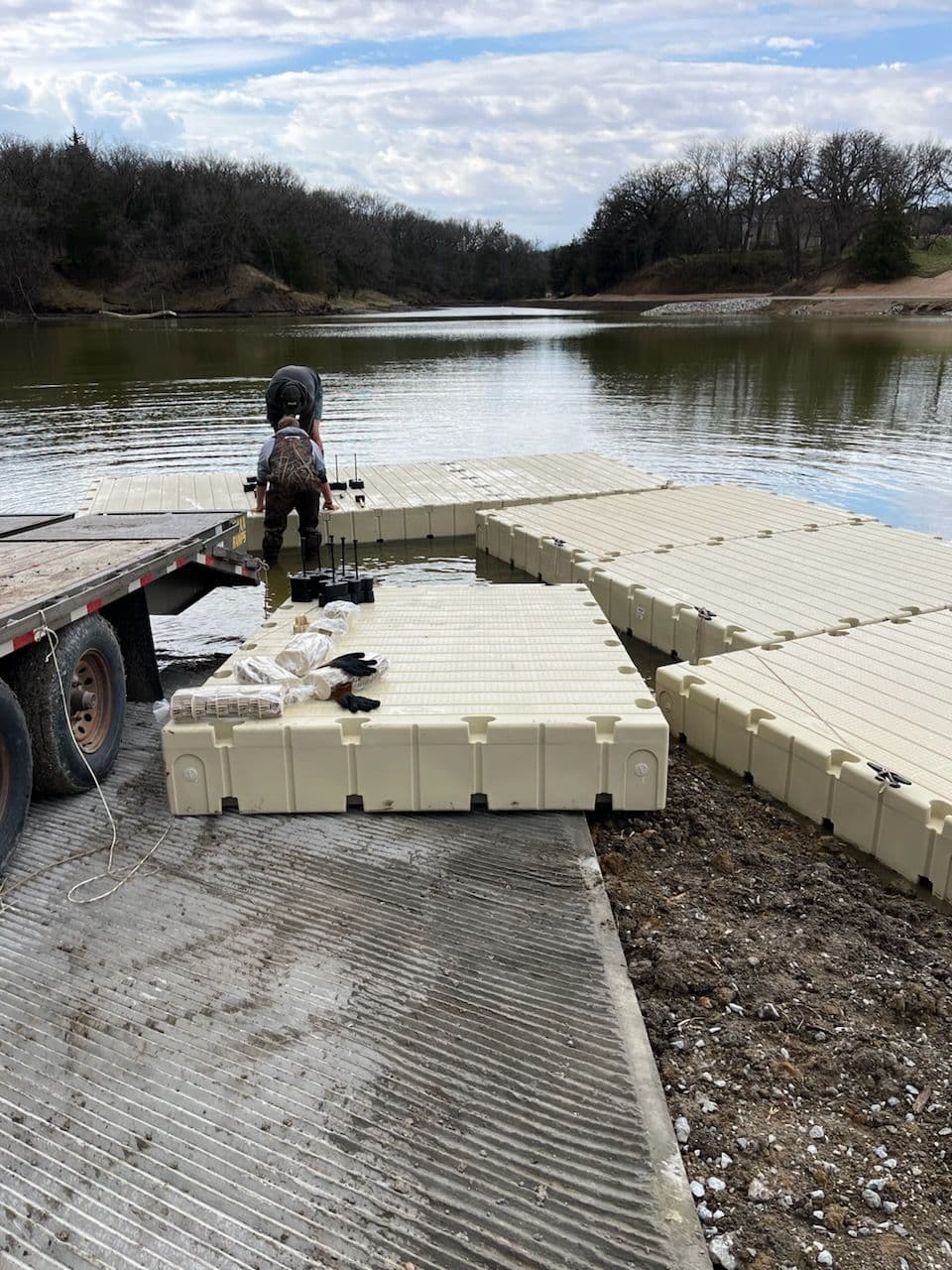 Gallery photos for EZ Dock System Installed at Nebraska Lutheran Outdoor Ministry Near Ashland: Image #5