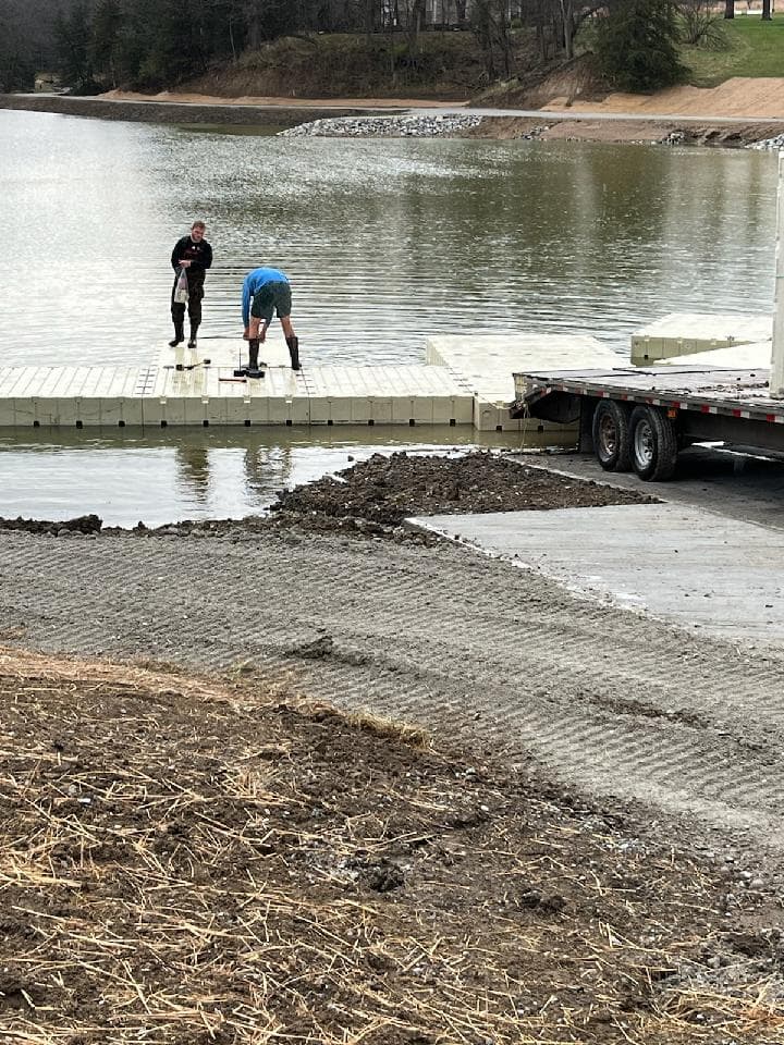 Gallery photos for EZ Dock System Installed at Nebraska Lutheran Outdoor Ministry Near Ashland: Image #3