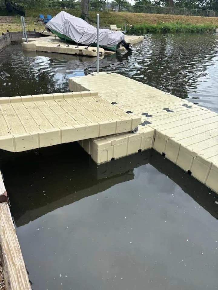 New EZ Dock Install Near Lincoln Delivers Clean Lake Access image