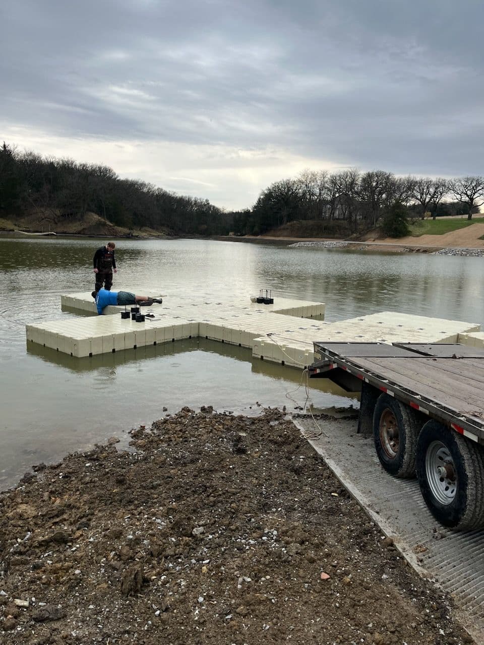 Gallery photos for EZ Dock System Installed at Nebraska Lutheran Outdoor Ministry Near Ashland: Image #4