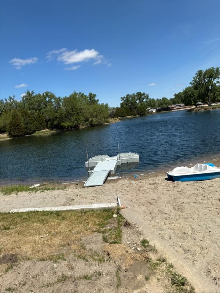 Gallery photos for New EZ Dock with Kayak Launcher Installed Near Kearney NE: Image #1