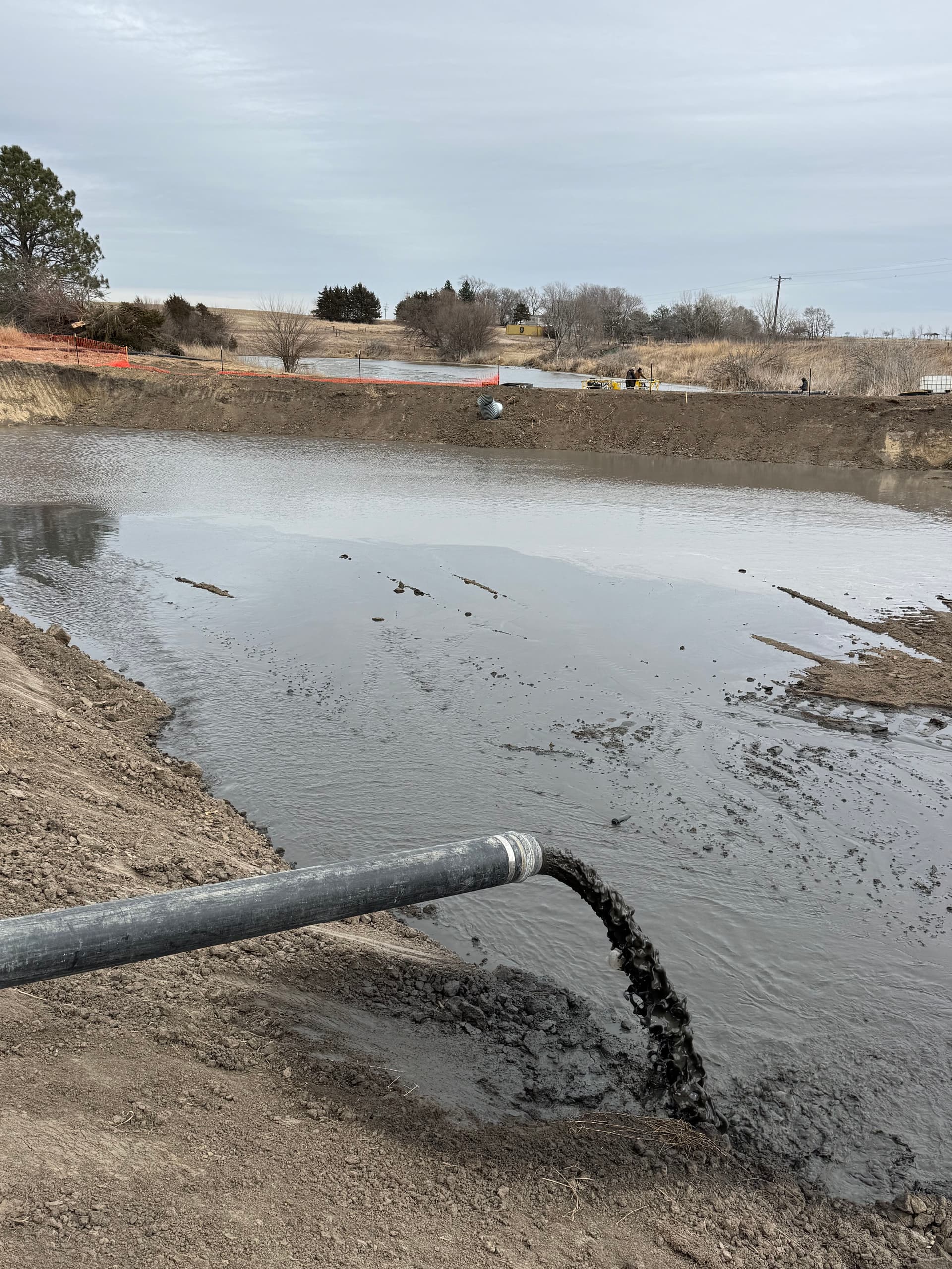 Gallery photos for Pond Dredging Success in Aurora Nebraska: Image #1