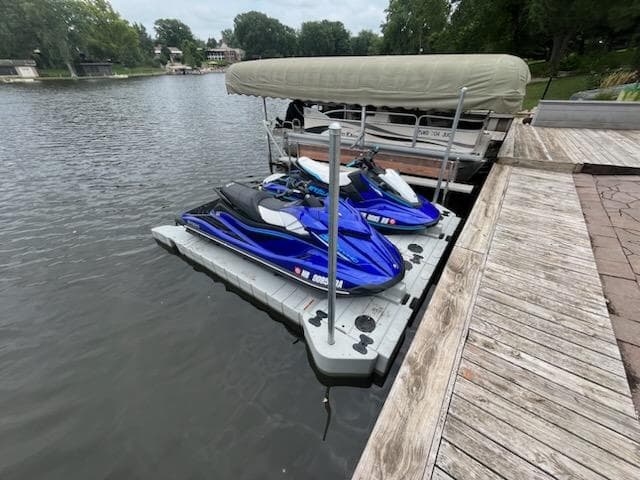Gallery photos for Dual EZ Dock PWC Port Installation Near Omaha: Image #2