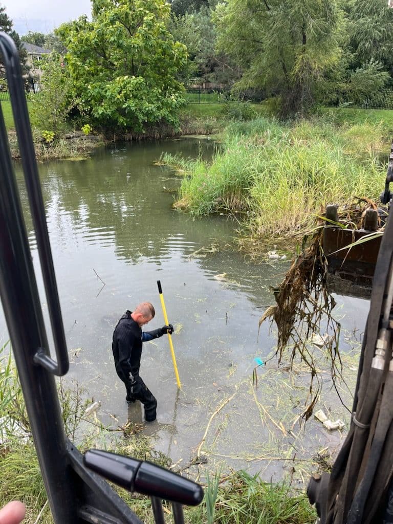 Aquatic Plant Removal for a Pristine Nebraskan Pond image
