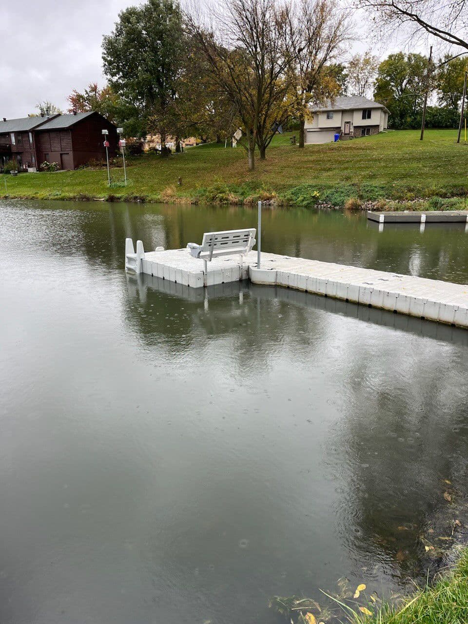 Project Floating Dock Installation Near Blair Nebraska image