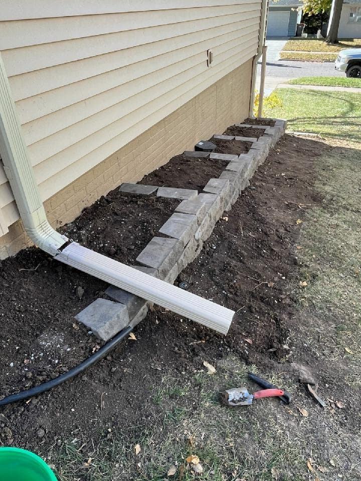 Project New Retaining Wall Installation in Lincoln image