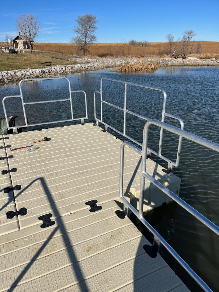 Gallery photos for ADA Accessible Dock Installation in York: Image #1