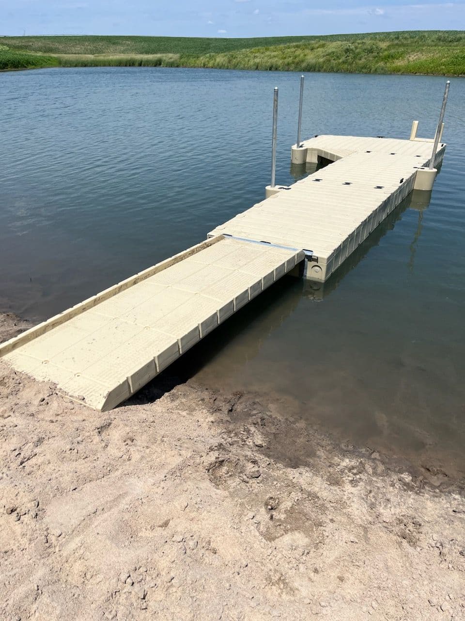 Modular Floating Dock Installation in Nebraska image