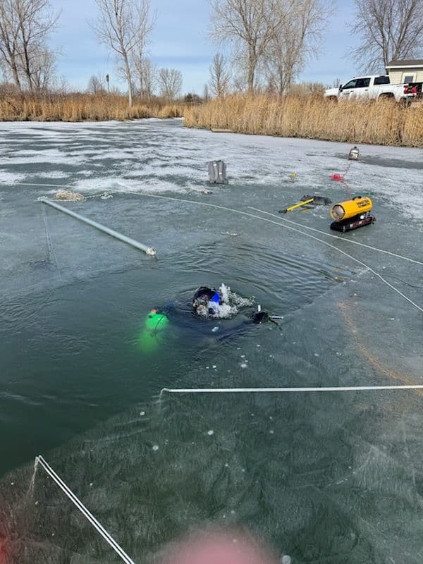 Underwater Intake Installation in Vermillion