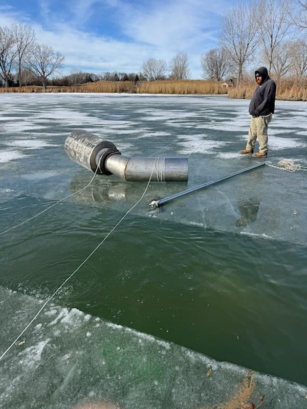 Underwater Intake Installation in Vermillion