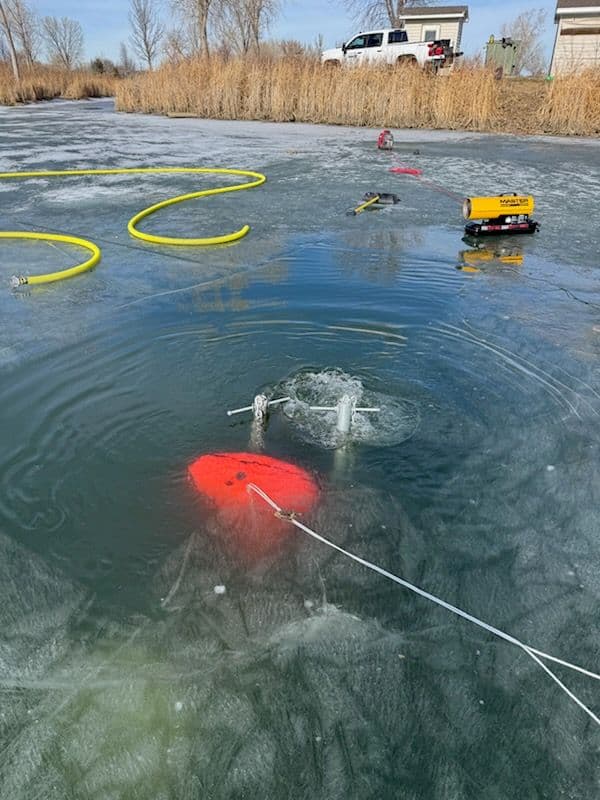 Underwater Intake Installation in Vermillion