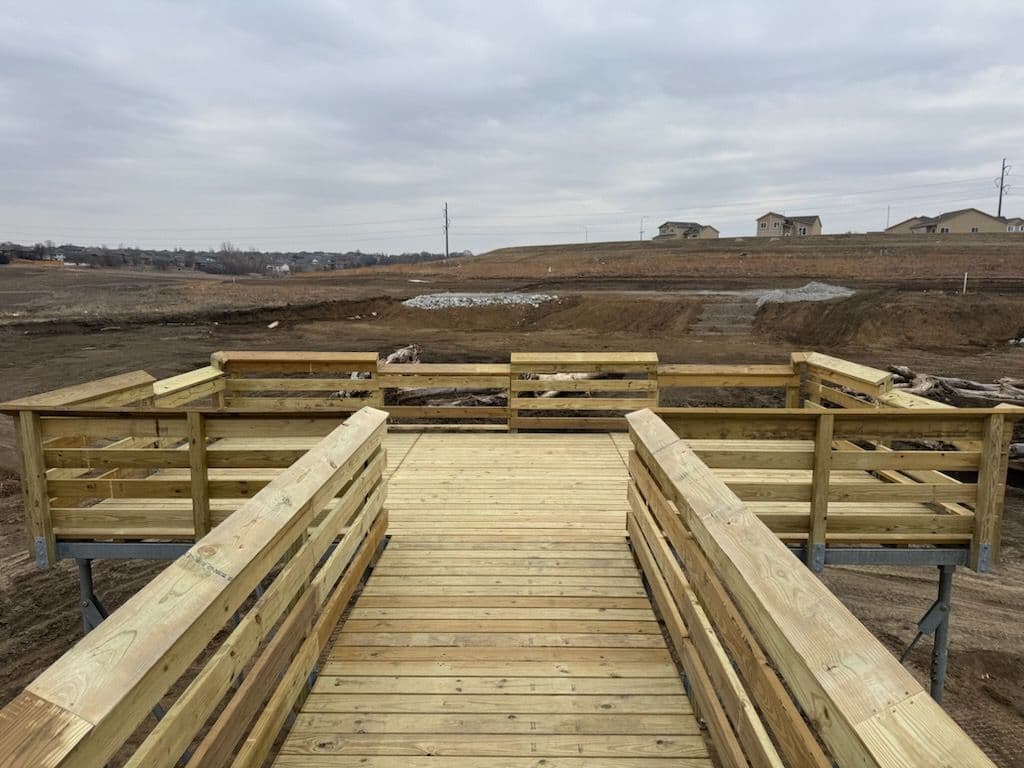 Fishing Dock at Omaha Lake