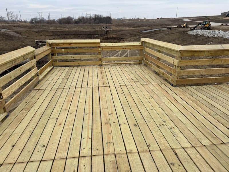 Fishing Dock at Omaha Lake