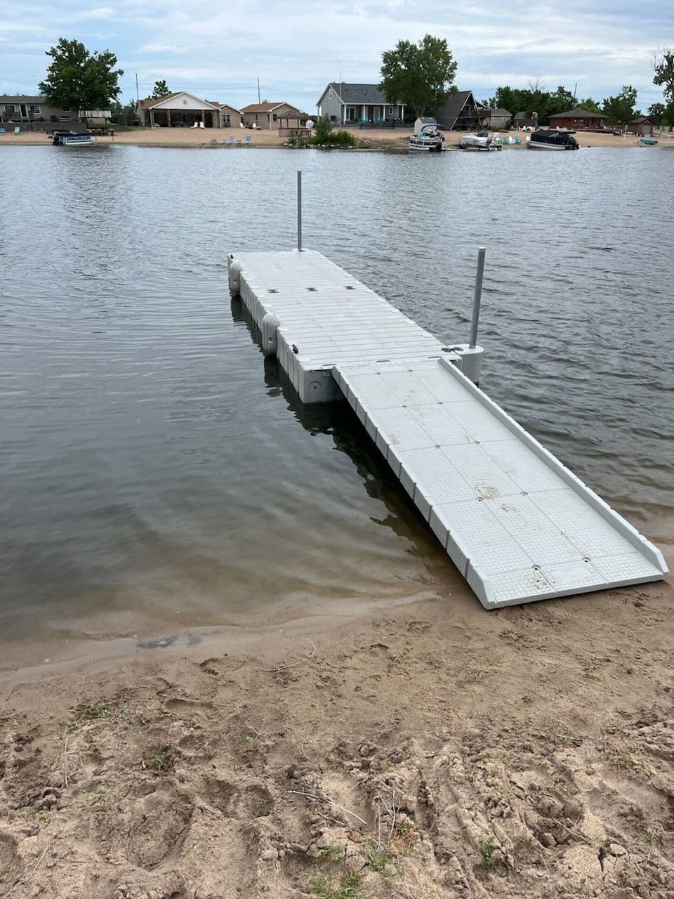 Gallery photos for EZ Dock Installation Revolutionizes Lake Access in Nebraska: Image #1