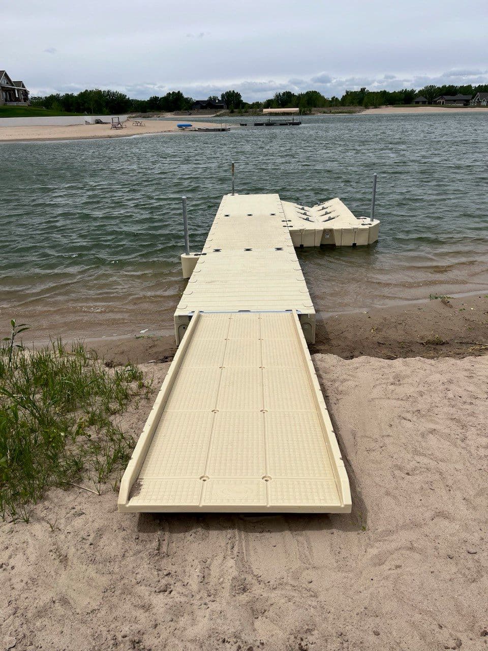 EZ Dock Installation at Picturesque Nebraska Lake image