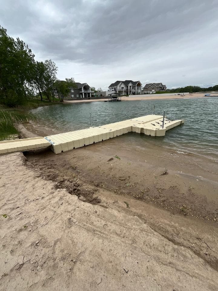 Gallery photos for EZ Dock Installation at Picturesque Nebraska Lake: Image #1