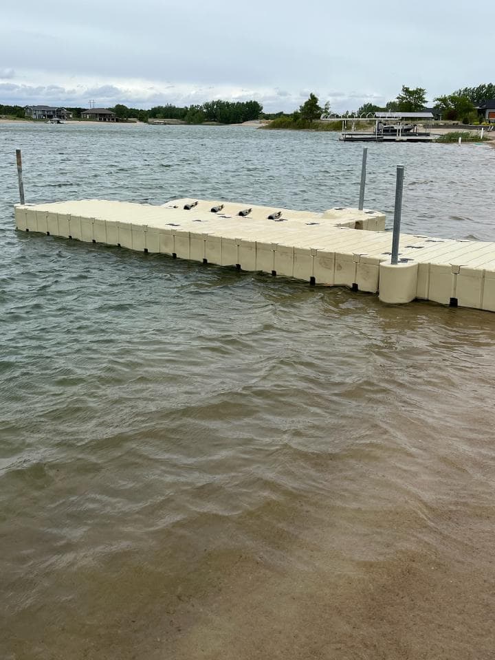 Gallery photos for EZ Dock Installation at Picturesque Nebraska Lake: Image #2