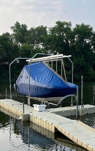 Gallery photos for Secure Boat Storage with Marine Concepts Cover: Image #1