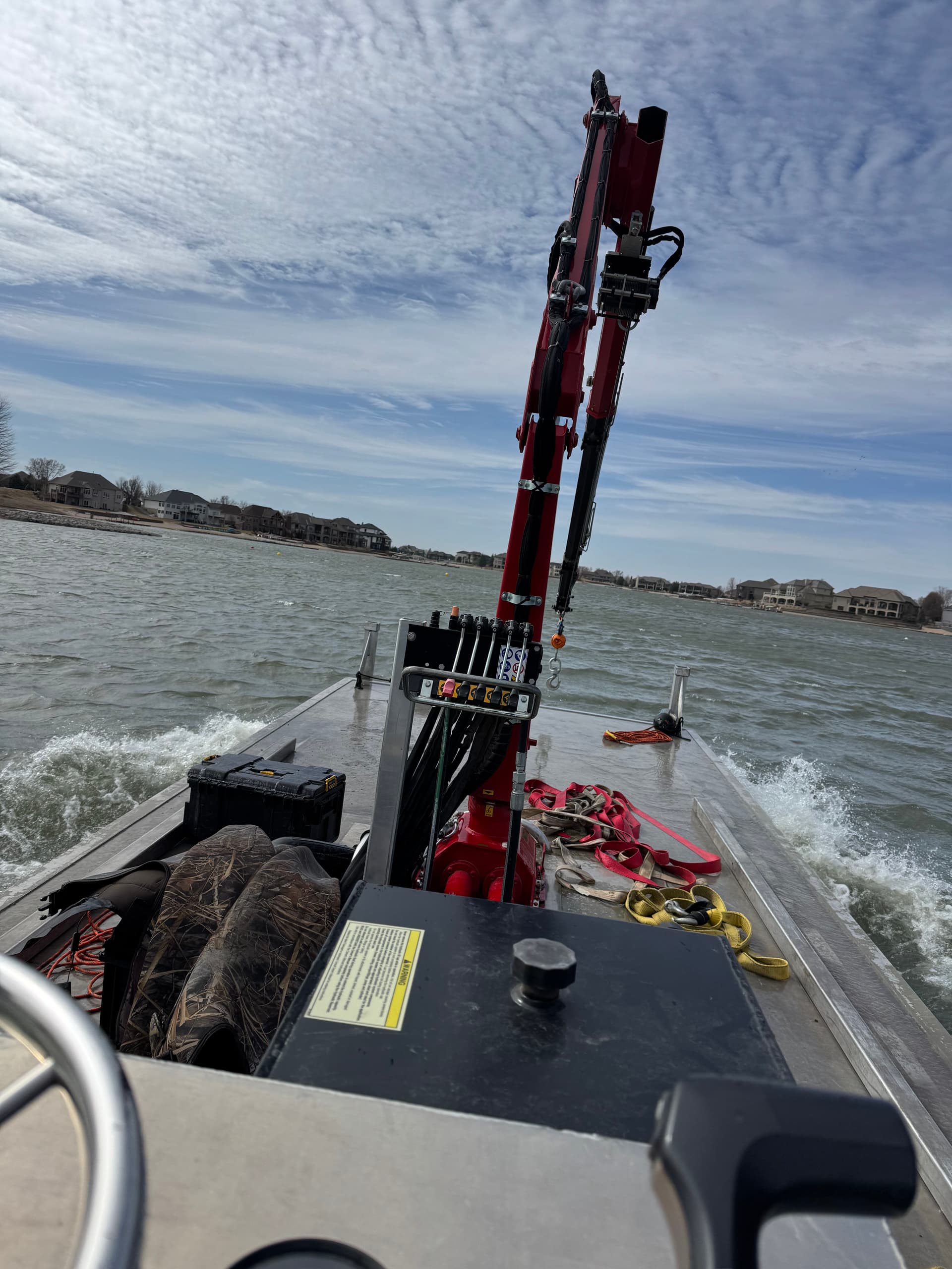 Gallery photos for Efficient Lift and Dock Relocation Near Valley, Nebraska: Image #3