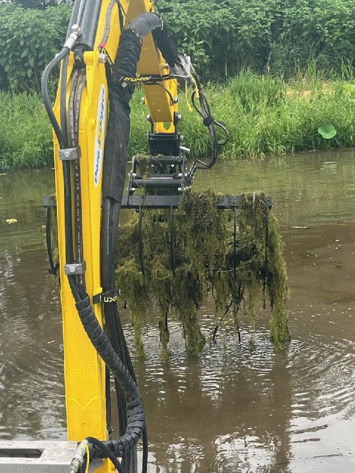 Pond Cleanup Season is Here and Our Crew is Ready image