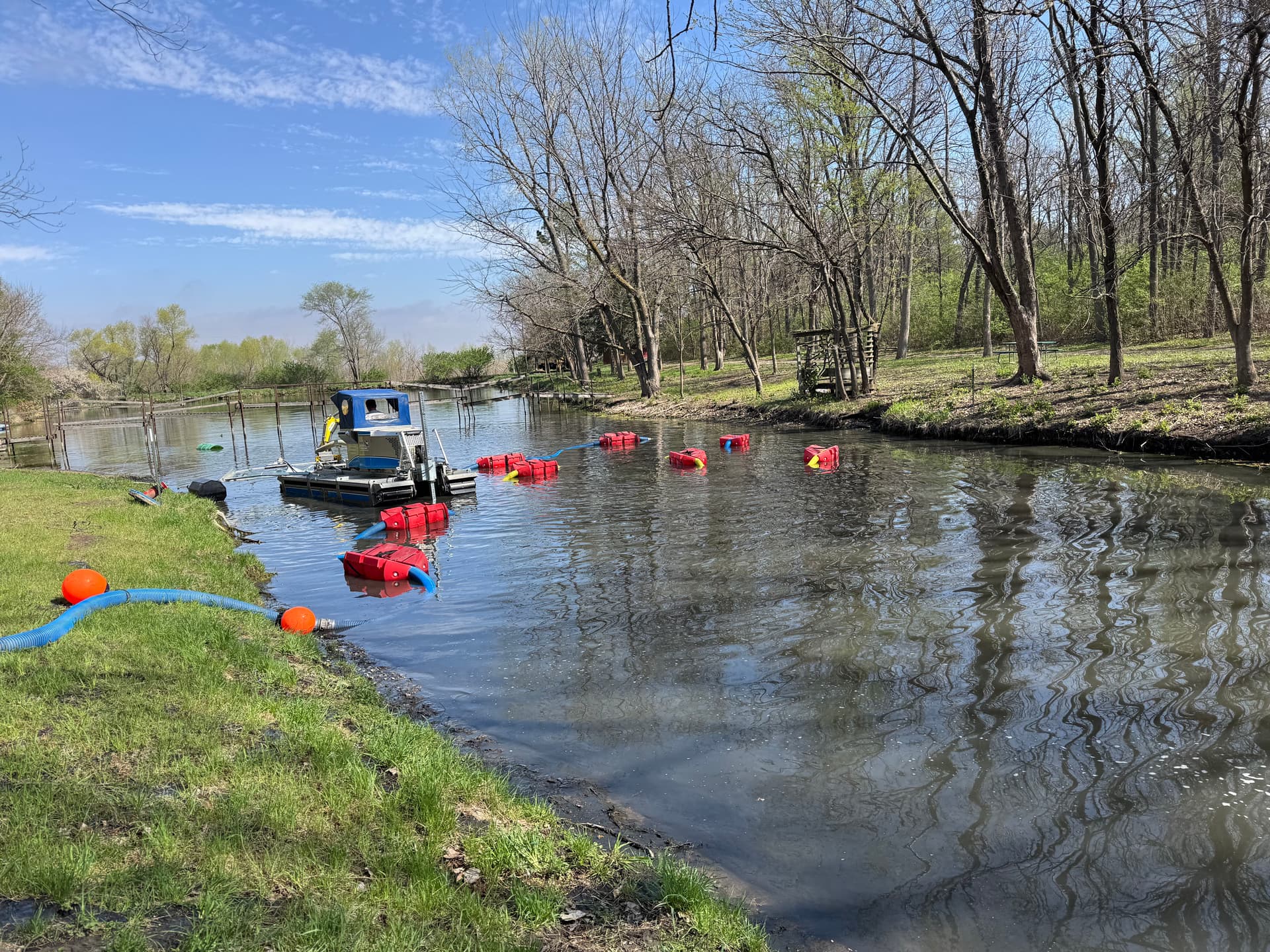 Gallery photos for Pond Dredging in Action Near Raymond Nebraska: Image #3