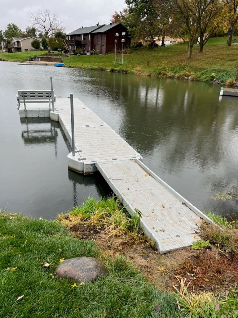 Gallery photos for Floating Dock Installation Near Blair Nebraska: Image #2